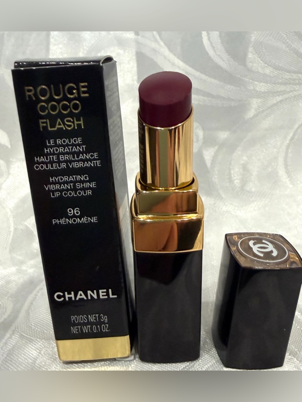 CHANEL Rouge Coco Flash Lipstick 96 phenomene.